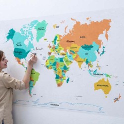 Dünya Haritası  Şeffaf 